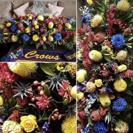 Sports Fanatic - Casket Flowers, Hidden Florist, Sunbury, Melbourne