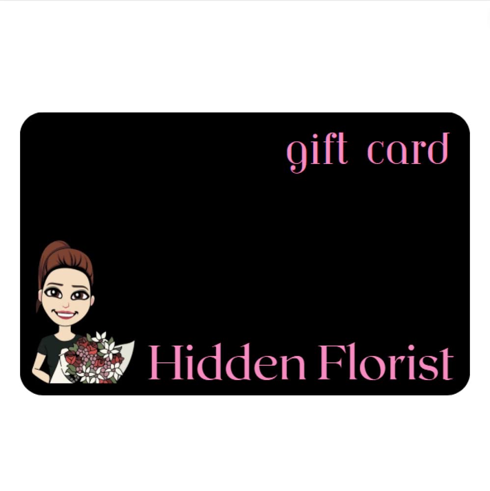 Gift Card, Hidden Florist, Sunbury
