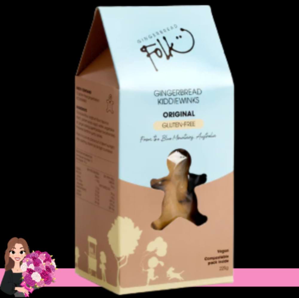 Gluten Free Gingerbread Kiddiewinks 225g Box Hidden Florist, Sunbury & Macedon Ranges Florist