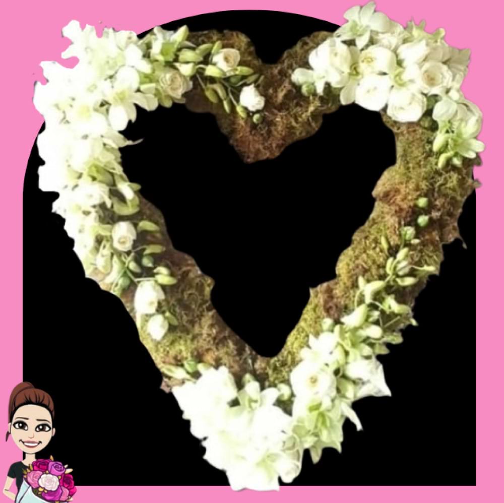 Heart - Simplistic , Hidden Florist, Sunbury`s Florist