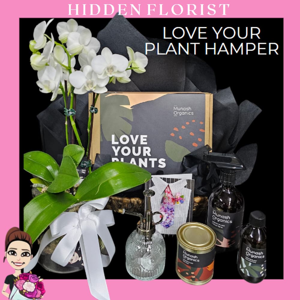 Love your plant Hamper, Hidden Florist, Sunbury, Macedon, Gisborne, Woodend, Romsey, Lancefield, Kyneton