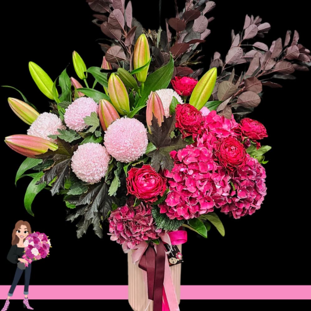 Endless Love Vase  by Hidden Florist , Sunbury, Melbourne, Victoria