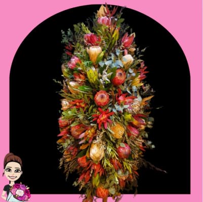 Native & Wild Flowers Casket