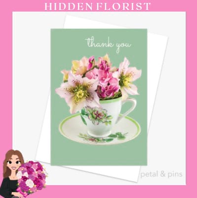 thank you greeting card