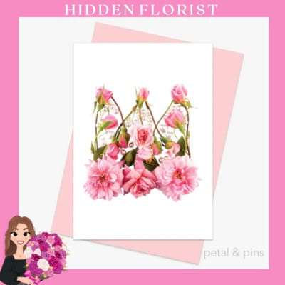 princess crown greeting card