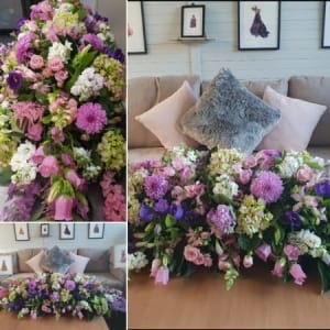 Cottage Garden Casket Flowers